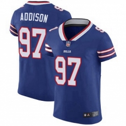 Men Buffalo Bills Mario Addison Royal Blue Elite Team Color Vapor Untouchable Jersey By Nike