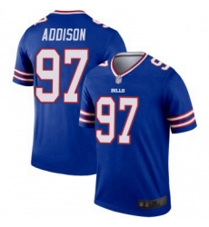 Men Buffalo Bills Mario Addison Royal Legend Jersey By Nike