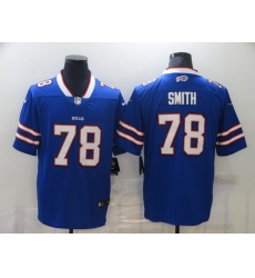 Men Nike Buffalo Bills Bruce Smith 78 Blue Vapor Limited Jersey