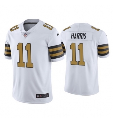 Men Saints 11 Deonte Harris Color Rush Jersey