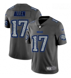 Nike Bills 17 Josh Allen Gray Camo Vapor Untouchable Limited Jersey