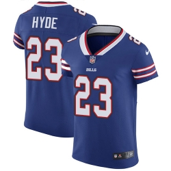 Nike Bills #23 Micah Hyde Royal Blue Team Color Mens Stitched NFL Vapor Untouchable Elite Jersey