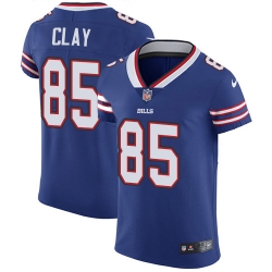 Nike Bills #85 Charles Clay Royal Blue Team Color Mens Stitched NFL Vapor Untouchable Elite Jersey