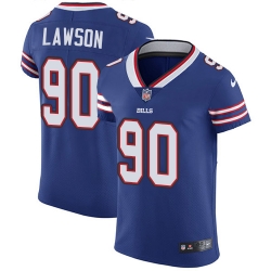 Nike Bills #90 Shaq Lawson Royal Blue Team Color Mens Stitched NFL Vapor Untouchable Elite Jersey