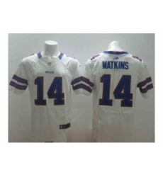 Nike Buffalo Bills 14 Sammy Watkins white Elite NFL Jersey