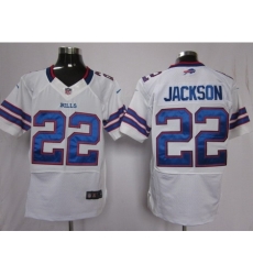 Nike Buffalo Bills 22 Fred Jackson Elite White NFL Jersey