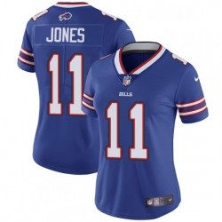 Womens Nike Buffalo Bills 11 Zay Jones Elite Royal Blue Team Color NFL Jersey