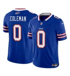 Youth Buffalo Bills 0 Keon Coleman Blue 2024 Draft F U S E  Vapor Untouchable Limited Stitched Football Jersey