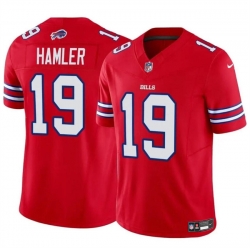 Youth Buffalo Bills 19 KJ Hamler Red 2024 F U S E  Vapor Untouchable Limited Stitched Football Jersey