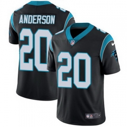 Nike Panthers #20 C J Anderson Black Team Color Mens Stitched NFL Vapor Untouchable Limited Jersey