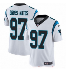 Nike Panthers 97 Yetur Gross Matos White Men Stitched NFL Vapor Untouchable Limited Jersey