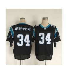 nike nfl jerseys carolina panthers 54 artis-payne black[Elite][artis-payne]