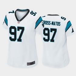 women yetur gross matos carolina panthers white game jersey