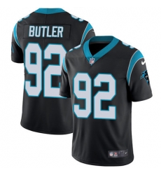 Nike Panthers #92 Vernon Butler Black Team Color Youth Stitched NFL Vapor Untouchable Limited Jersey