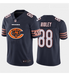 Nike Bears 88 Riley Ridley Navy Team Big Logo Vapor Untouchable Limited Jersey