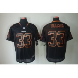 Nike Chicago Bears 33 Charles Tillman Black Lights Out Elite NFL Jersey