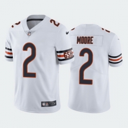 Youth Chicago Bears 2 D J  Moore White Vapor Untouchable Stitched Football Jersey