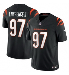 Men Cincinnati Bengals  97 Dexter Lawrence II Black 2026 F U S E  Vapor Untouchable Limited Stitched Football Jersey