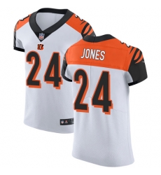 Nike Bengals #24 Adam Jones White Mens Stitched NFL Vapor Untouchable Elite Jersey