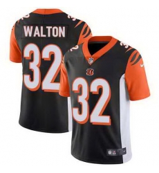 Nike Bengals 32 Mark Walton Black Vapor Untouchable Limited Jersey