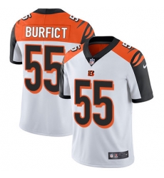 Nike Bengals #55 Vontaze Burfict White Mens Stitched NFL Vapor Untouchable Limited Jersey