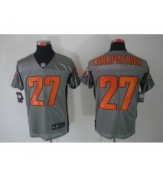 Nike Cincinnati Bengals 27 Dre Kirkpatrick Grey Elite Shadow NFL Jersey