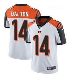 Youth Nike Cincinnati Bengals 14 Andy Dalton Elite White NFL Jersey