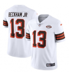 Cleveland Browns 13 Odell Beckham Jr Nike 1946 Collection Alternate Vapor Limited NFL Jersey  White