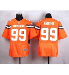 nike nfl jerseys cleveland browns 99 kruger orange[Elite][new style][kruger]