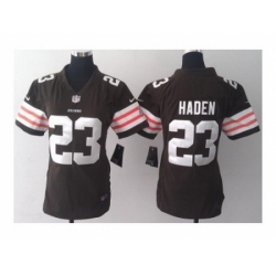 Nike Women Jerseys Cleveland Browns #23 Joe Haden brown Nike Women Jerseys Cleveland Browns #23 Joe Haden brown
