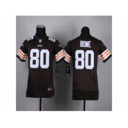 Women Nike cleveland browns 80 Dwayne Bowe Brown NFL Jersey Women Nike cleveland browns 80 Dwayne Bowe Brown NFL Jersey