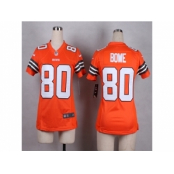 Women Nike cleveland browns 80 Dwayne Bowe Orange NFL Jersey Women Nike cleveland browns 80 Dwayne Bowe Orange NFL Jersey