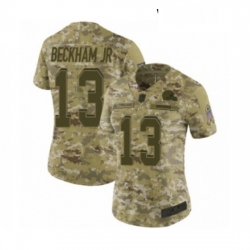 Womens Odell Beckham Jr Limited Camo Nike Jersey NFL Cleveland Browns 13 2018 Salute to Service Womens Odell Beckham Jr Limited Camo Nike Jersey NFL Cleveland Browns 13 2018 Salute to Service
