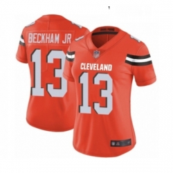 Womens Odell Beckham Jr Limited Orange Nike Jersey NFL Cleveland Browns 13 Alternate Vapor Untouchable Womens Odell Beckham Jr Limited Orange Nike Jersey NFL Cleveland Browns 13 Alternate Vapor Untouchable