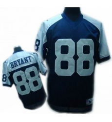 Dallas Cowboys 88 Dez Bryant Throwback Jersey blue