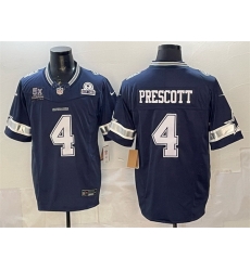 Men Dallas Cowboys 4 Dak Prescott Navy F U S E With 5x Super Bowl Champions 26 Established In 1960 Patch Vapor Limited Stitched Football Jersey Men Dallas Cowboys 4 Dak Prescott Navy F U S E With 5x Super Bowl Champions 26 Established In 1960 Patch Vapor Limited Stitched Football Jersey