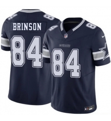 Men Dallas Cowboys  84 Romello Brinson Navy 2026 F U S E Vapor Untouchable Limited Stitched Football Jersey
