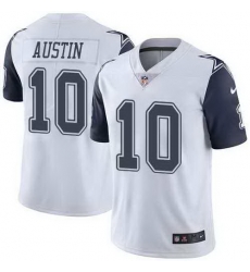 Nike Cowboys 10 Tavon Austin White Color Rush Limited Jersey