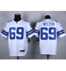 Nike Dallas Cowboys 69 Henry Melton white Elite NFL Jersey