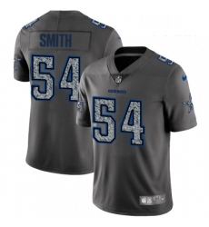 Youth Nike Dallas Cowboys 54 Jaylon Smith Gray Static Vapor Untouchable Limited NFL Jersey