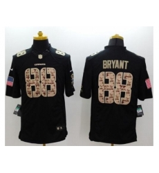 Youth Nike Dallas Cowboys 88 Dez Bryant Black Stitched NFL Limited Salute to Service Jersey