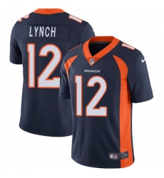 Nike Broncos #12 Paxton Lynch Blue Alternate Youth Stitched NFL Vapor Untouchable Limited Jersey