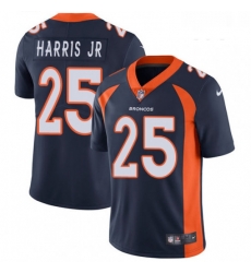 Youth Nike Denver Broncos 25 Chris Harris Jr Elite Navy Blue Alternate NFL Jersey