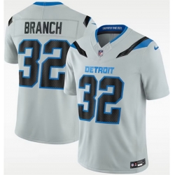 Men Detroit Lions  32 Brian Branch Silver 2026 F U S E  Rivalries Collection Limited Stitched Football Jersey