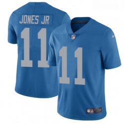 Men Nike Detroit Lions 11 Marvin Jones Jr Limited Blue Alternate Vapor Untouchable NFL Jersey