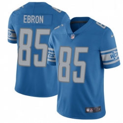 Men Nike Detroit Lions 85 Eric Ebron Limited Light Blue Team Color Vapor Untouchable NFL Jersey