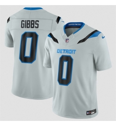 Youth Detroit Lions  0 Jahmyr Gibbs Silver 2026 F U S E  Rivalries Collection Limited Stitched Football Jersey