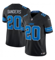 Youth Detroit Lions 20 Barry Sanders Black 2024 F U S E  2nd Alternate Vapor Limited Stitched Jersey