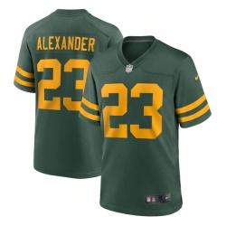 Men Green Bay Packers 23 Jaire Alexander 2021 Green Legend Stitched Football Jersey