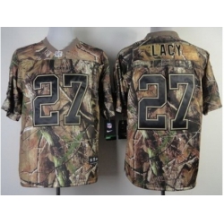 Nike Green Bay Packers 27 Eddie Lacy Camo GameNFL Jersey